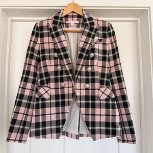 Veronica Beard Plaid Blazer
